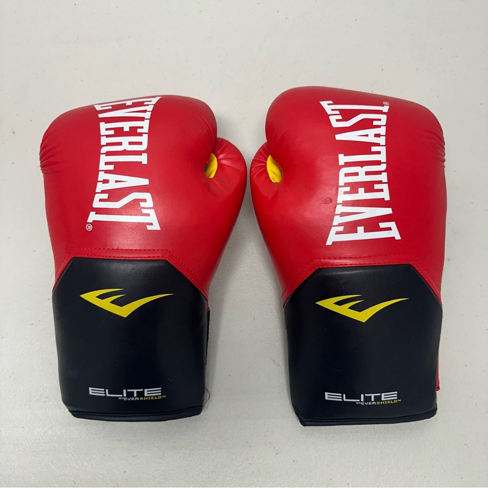 Everlast Elite Pro-Style Training Boxing Gloves - Size XL 16oz